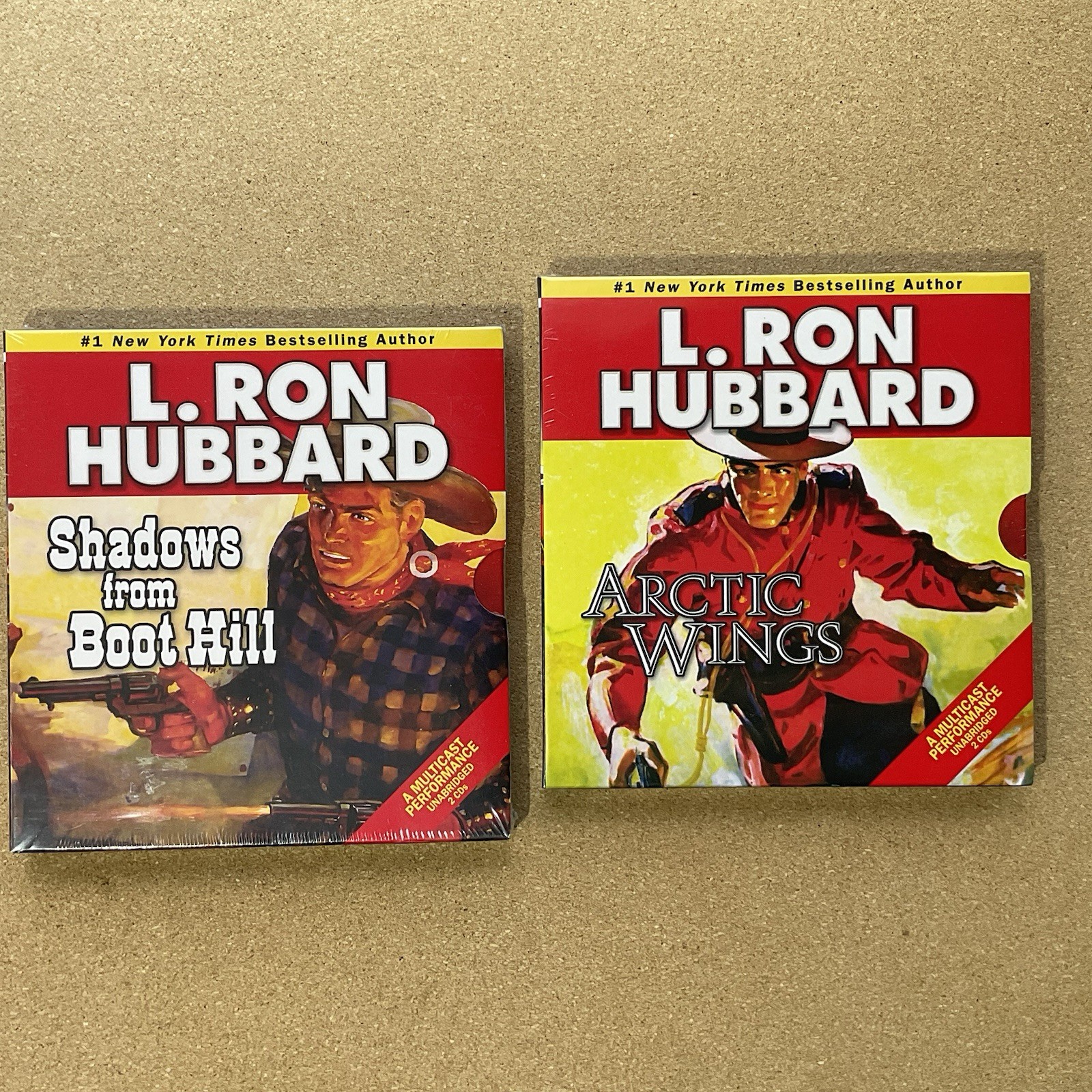 L Ron Hubbard “Stories From the Golden Age”, 10x Audiobook CD Set NEW Sealed