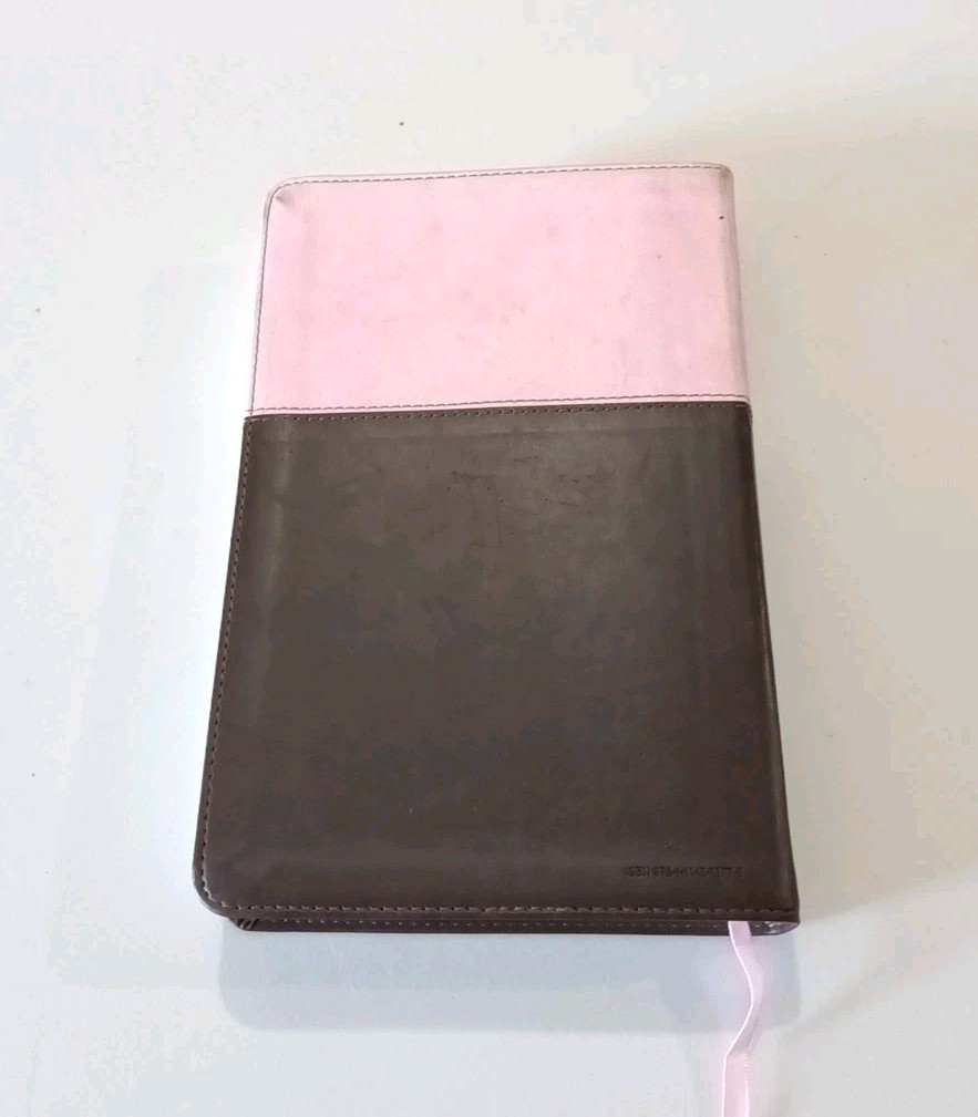 Rare “Holy Bible Gift & Award Edition” New Living Translation Softcover Pink
