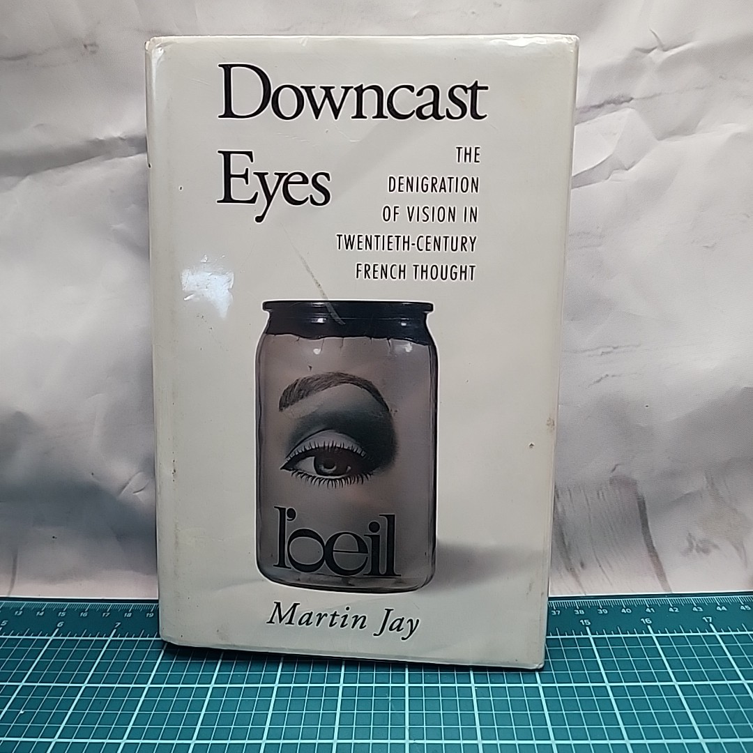 DOWNCAST EYES: THE DENIGRATION OF VISION IN By Martin Jay – Hardcover Good