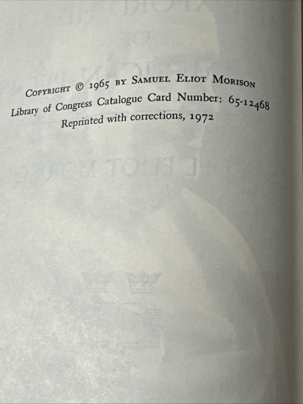 The Oxford History of the American People by Morison, Samuel Eliot B-111325
