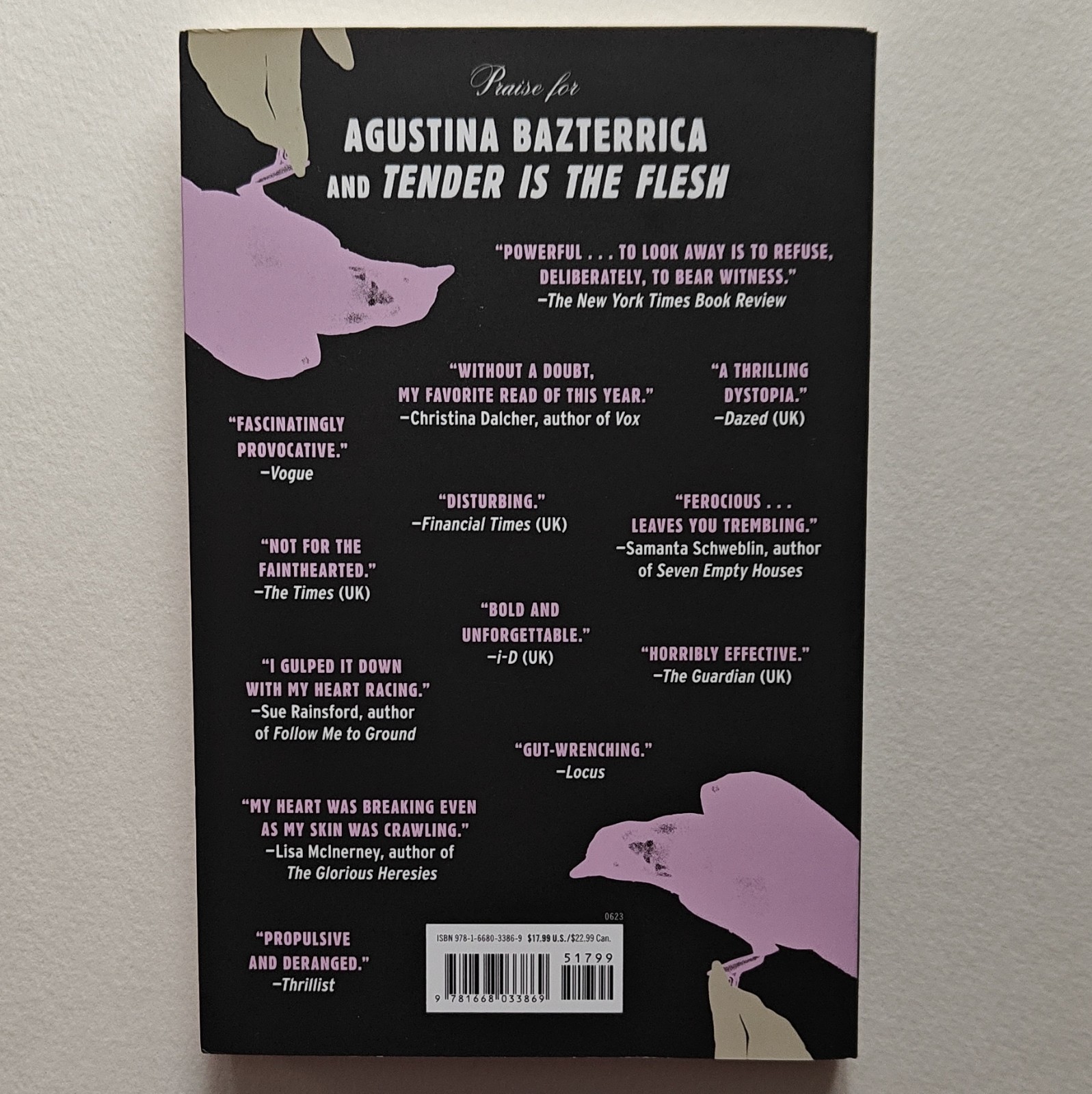 Nineteen Claws and a Black Bird by Agustina Bazterrica Barnes & Noble Exclusive…