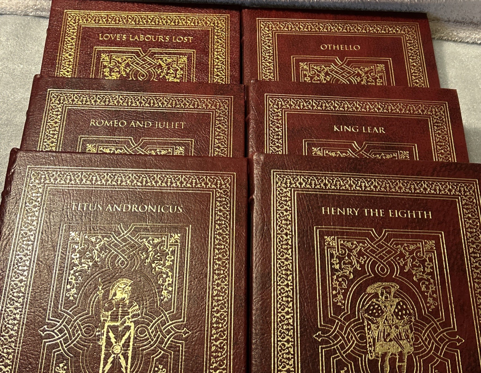 Easton Press William Shakespeare The Complete Works, 12 Leather Volumes