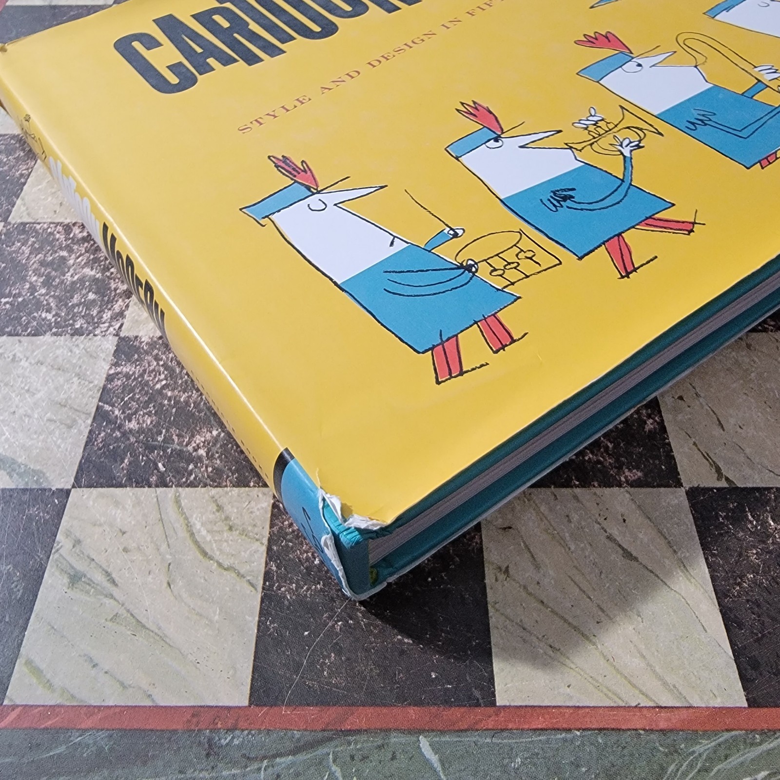 Cartoon Modern Style and Design in Fifties Animation Amid Amidi HC DJ VG 1st Ed.