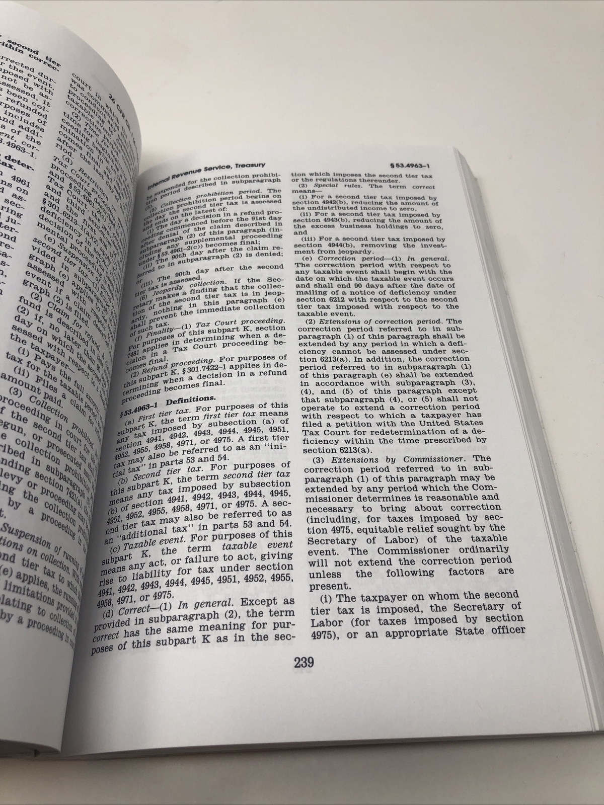 Internal Rev 26 Parts 50 to 299 Code of Federal Regulations Revised April 1 ’06