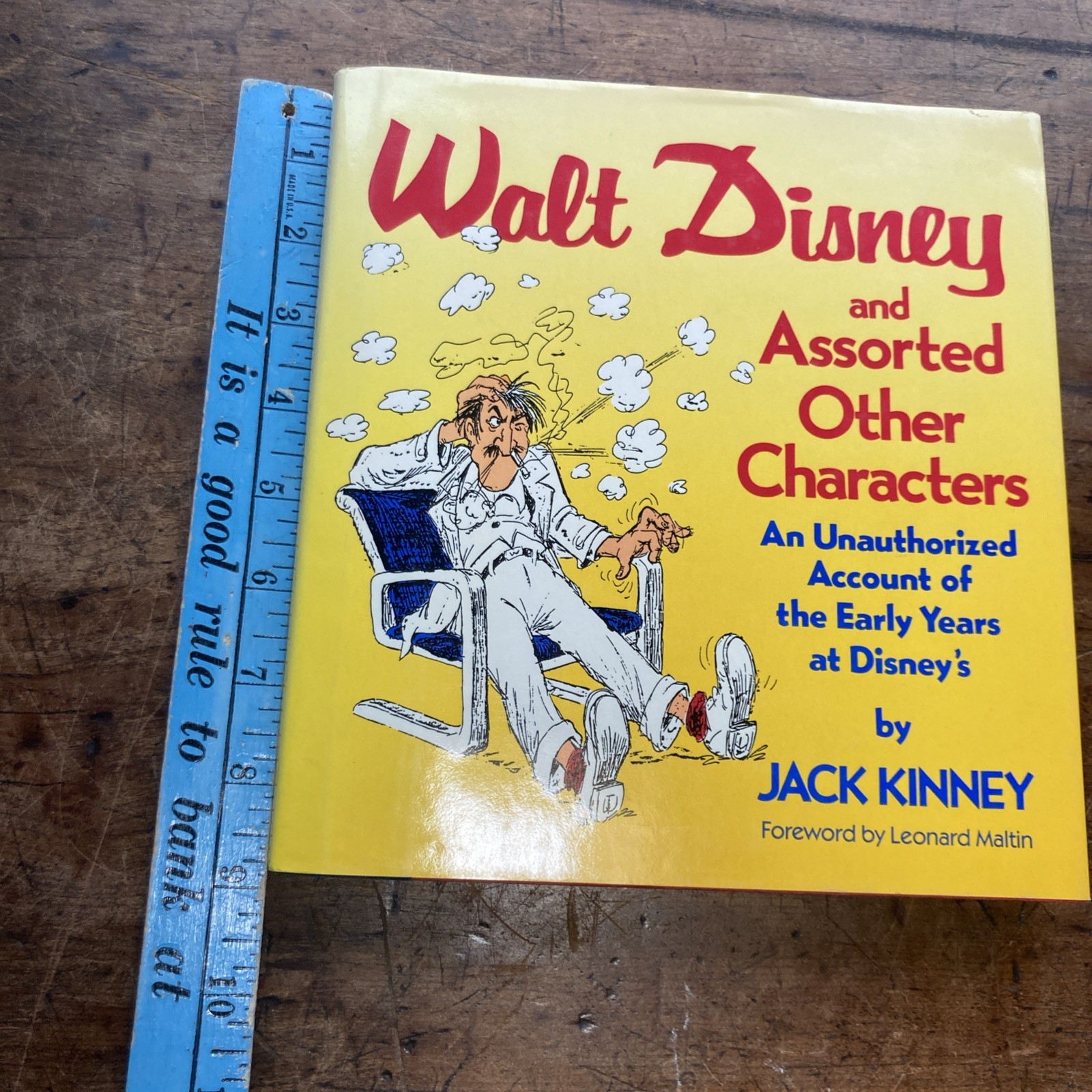Walt Disney And Assorted Other Characters by Jack Kinney 1988 First Edtion