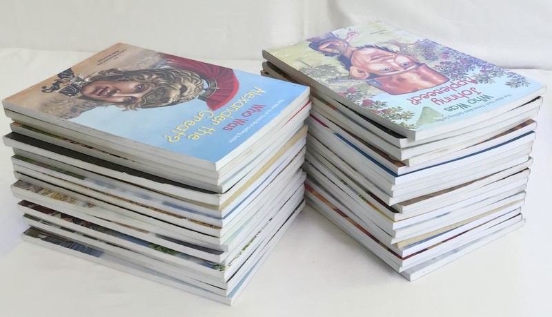 Who Was? What Is? Where Is? Book Lot 47 History Biography Paperbacks No Repeats