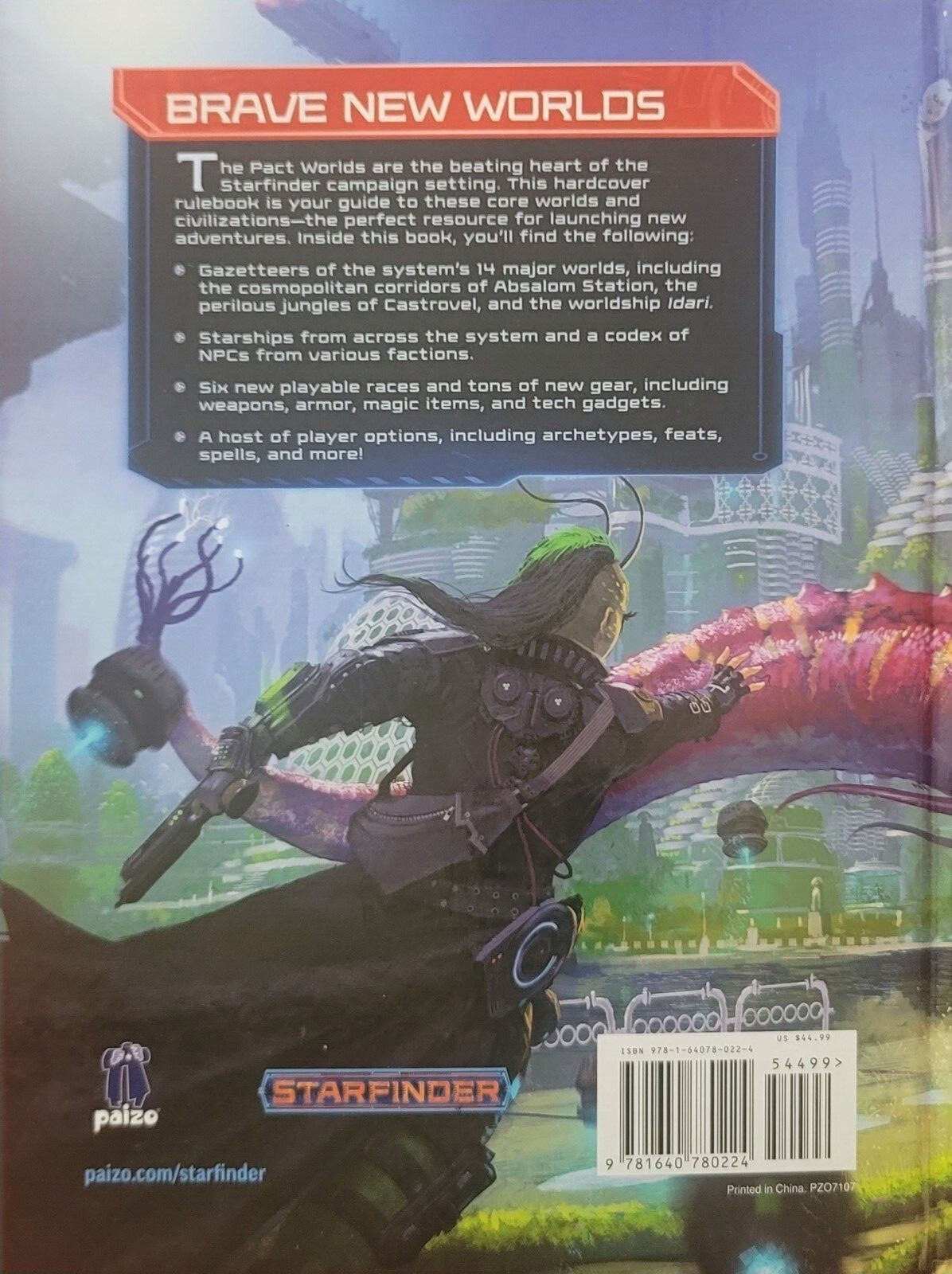 Pact Worlds by Paizo Staff (2018, Hardcover)