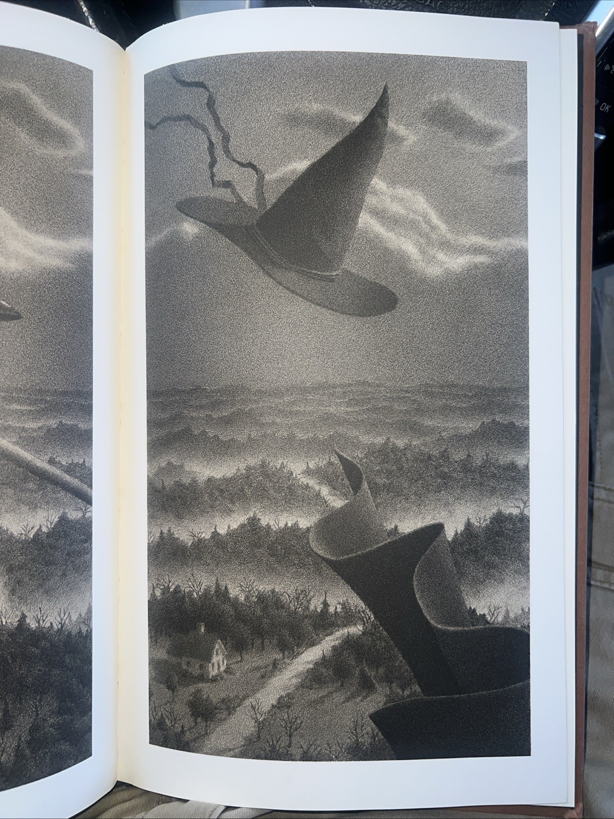 The Widow’s Broom – Hardcover By Van Allsburg, Chris – First Scholastic Edt 1993