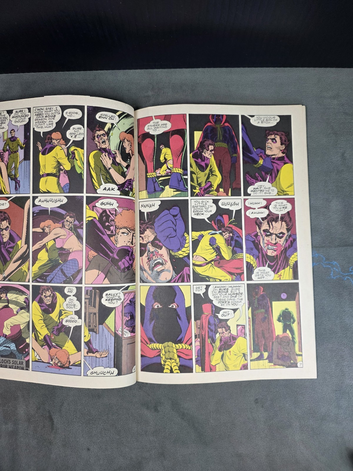 WATCHMEN #2 VF+ Alan Moore Dave GIbbons DC Comics 1986 Dr Manhattan Rorschach A1