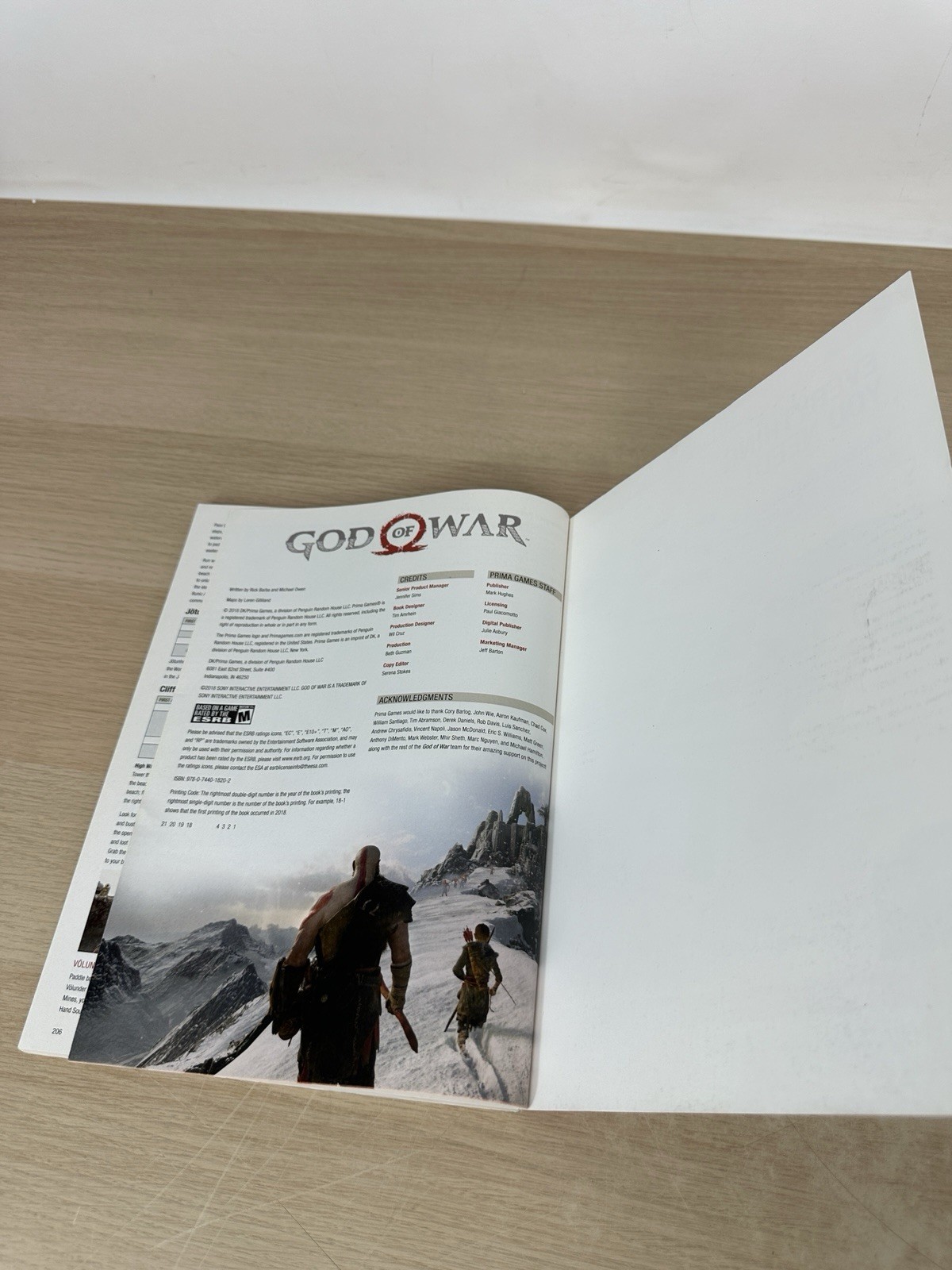 God of War by Prima Games, Rick Barba, Michael Owen (Paperback, 2018)
