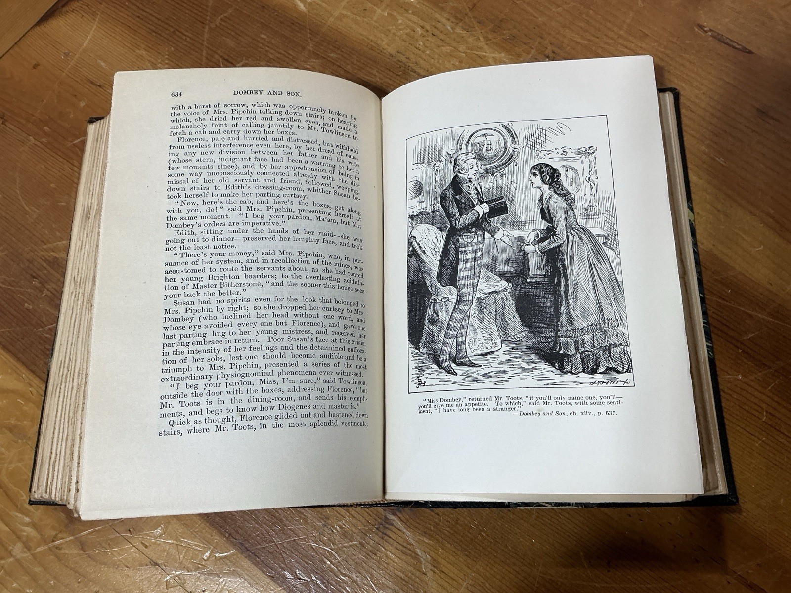 DOMBEY & SON the Works Of Charles Dickens Oliver 1878 Deluxe Edition Jefferson