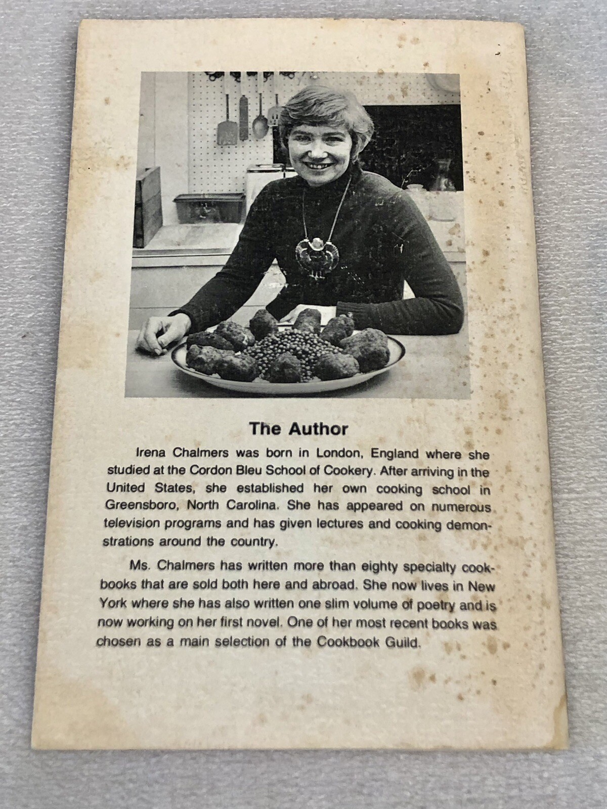 Lot of 2 Vintage 1970s Irena Chalmers Cookbooks: Omelette Originals & Soups