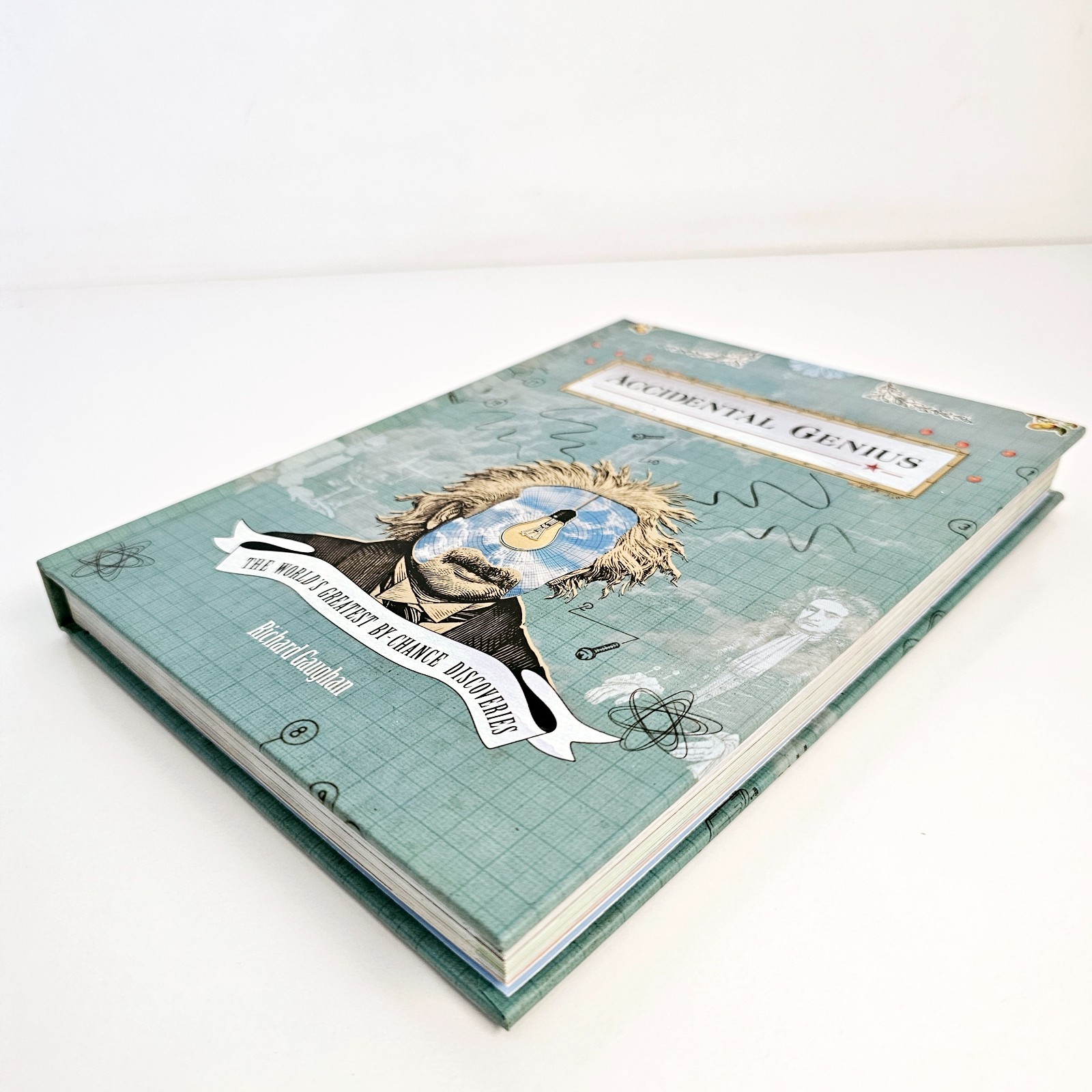 Accidental Genius Richard Gaughan Hardcover by chance discoveries Free Postage