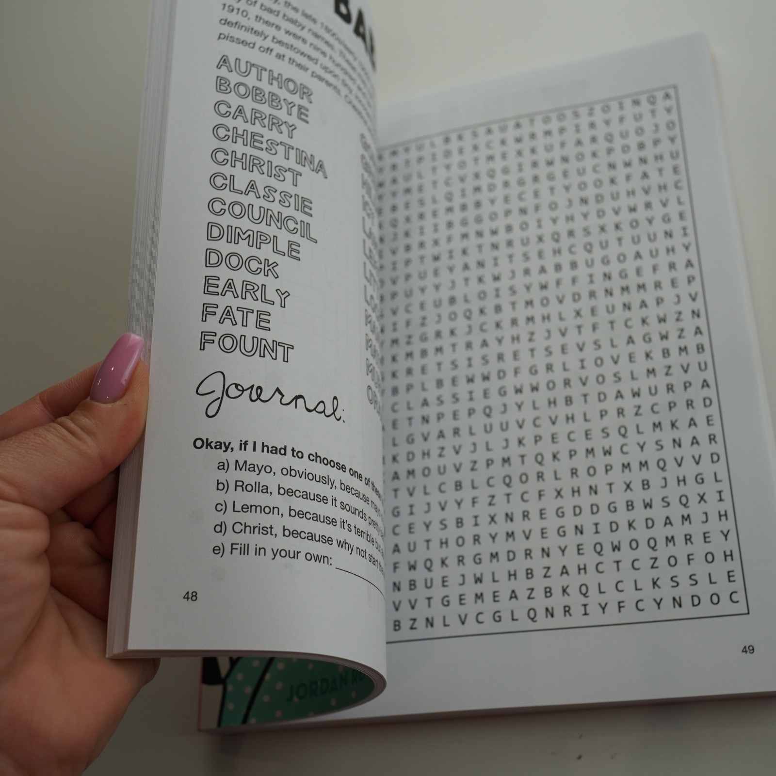 The Big Fat Activity Book For Pregnant People, Jordan Reid & Erin Williams