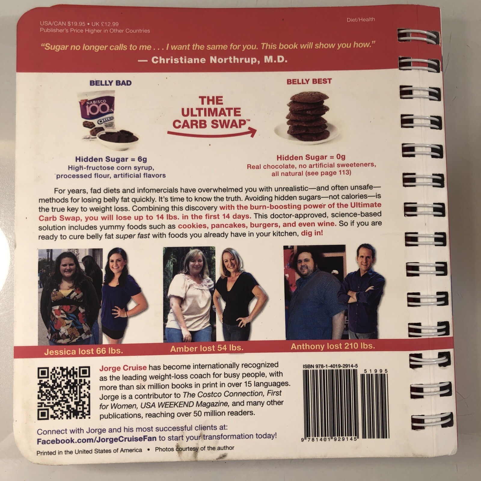 The Belly Fat Cure Carb Swap System Lose 4 to 9 lbs Weight Loss Diet