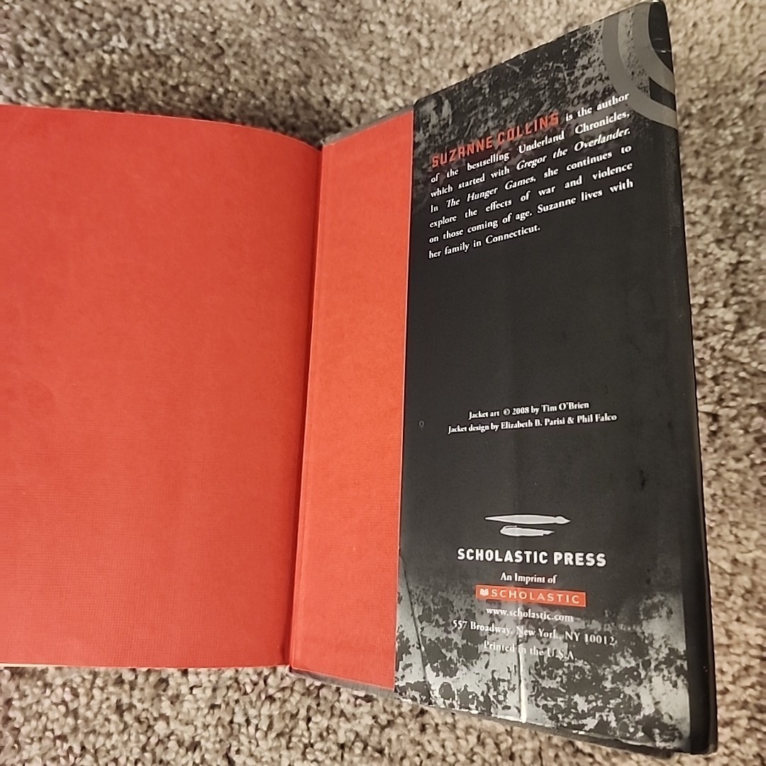 THE HUNGER GAMES – First Edition – 12th Print 2008- Suzanne Collins