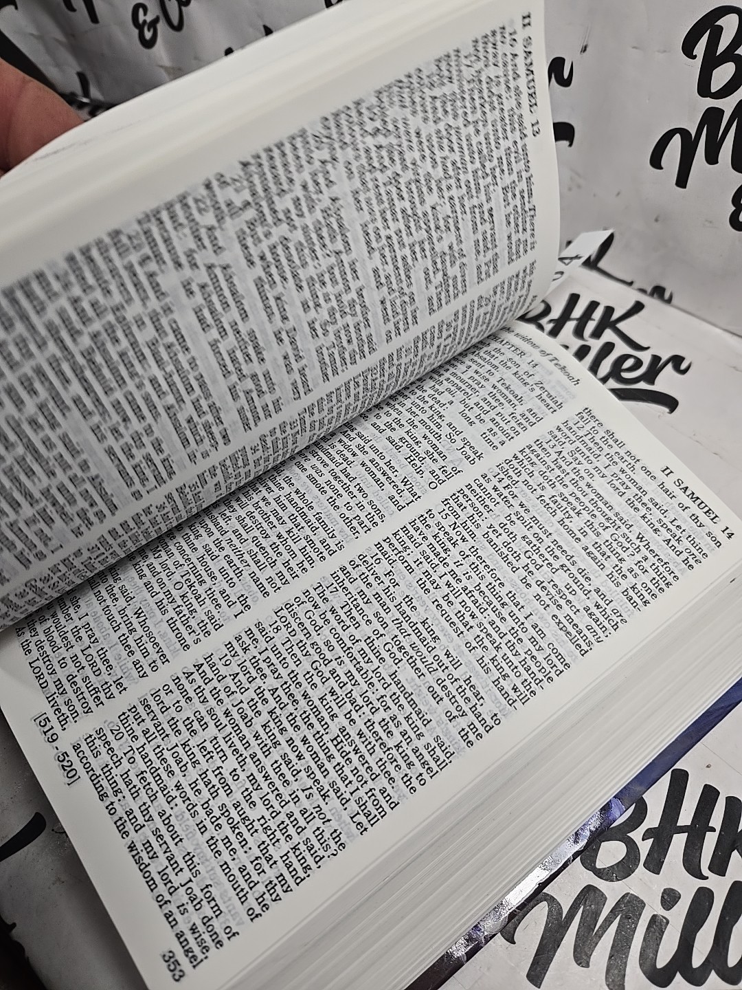 Limited Edition Holy Bible King James Study Companion Hardcover