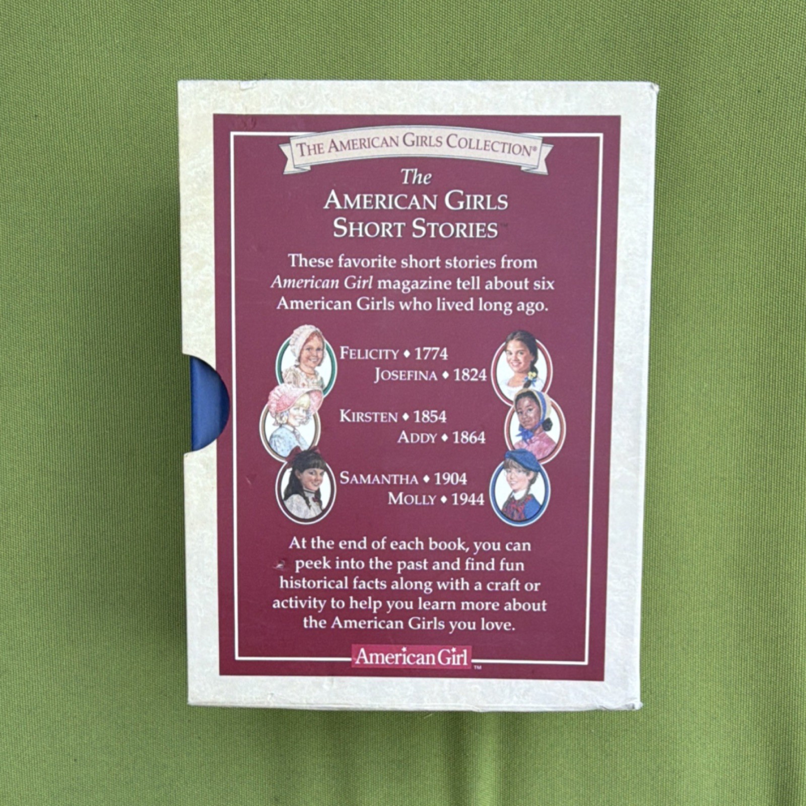AMERICAN GIRL SHORT STORIES Valerie Tripp Boxed Set 6 Vols 1999 Illustrated