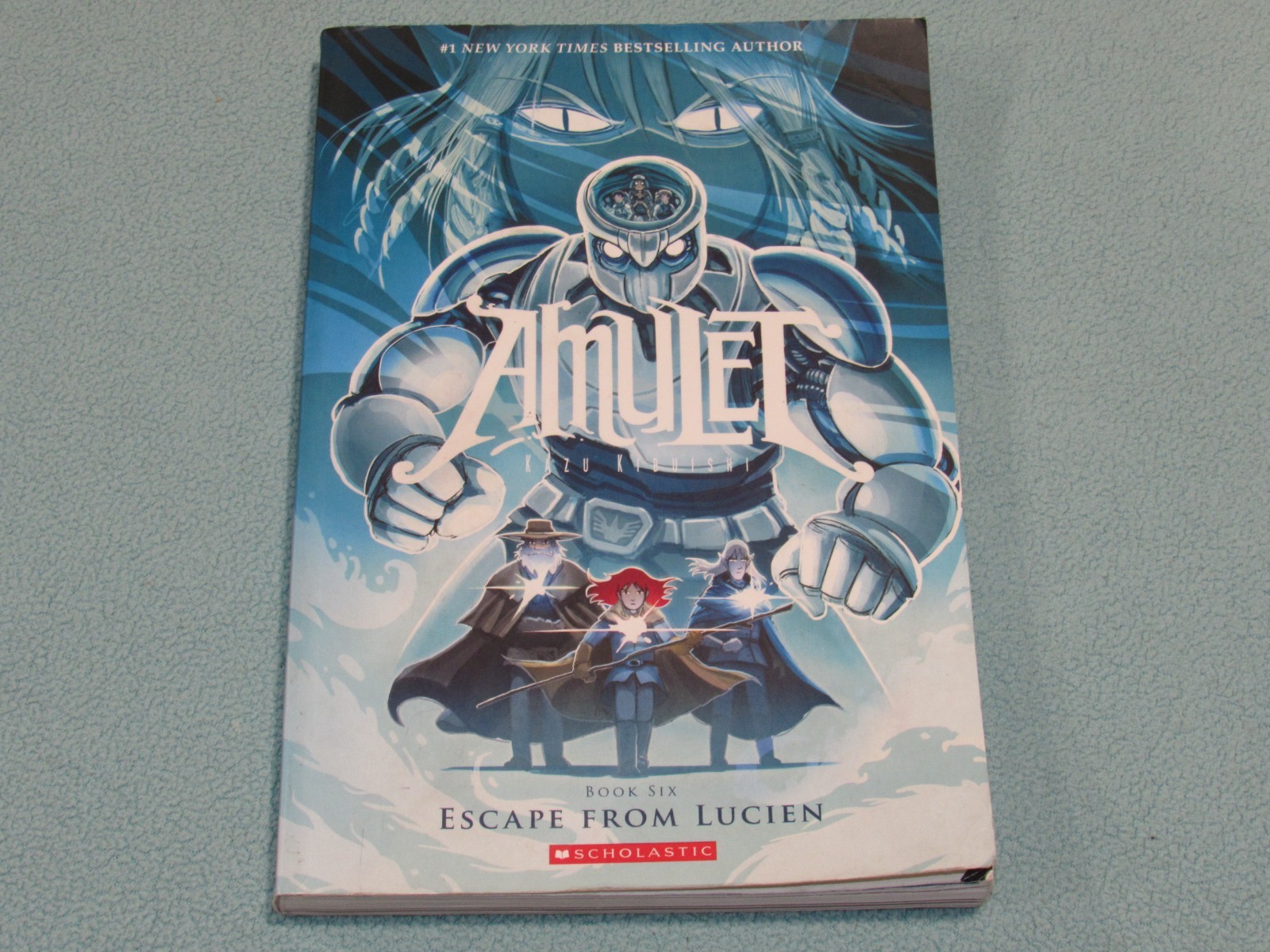 AMULET #1-8 by Kazu Kibuishi (Box Set, 2018) ~1,2,3,4,5,6,7,8~ Trade Paperback