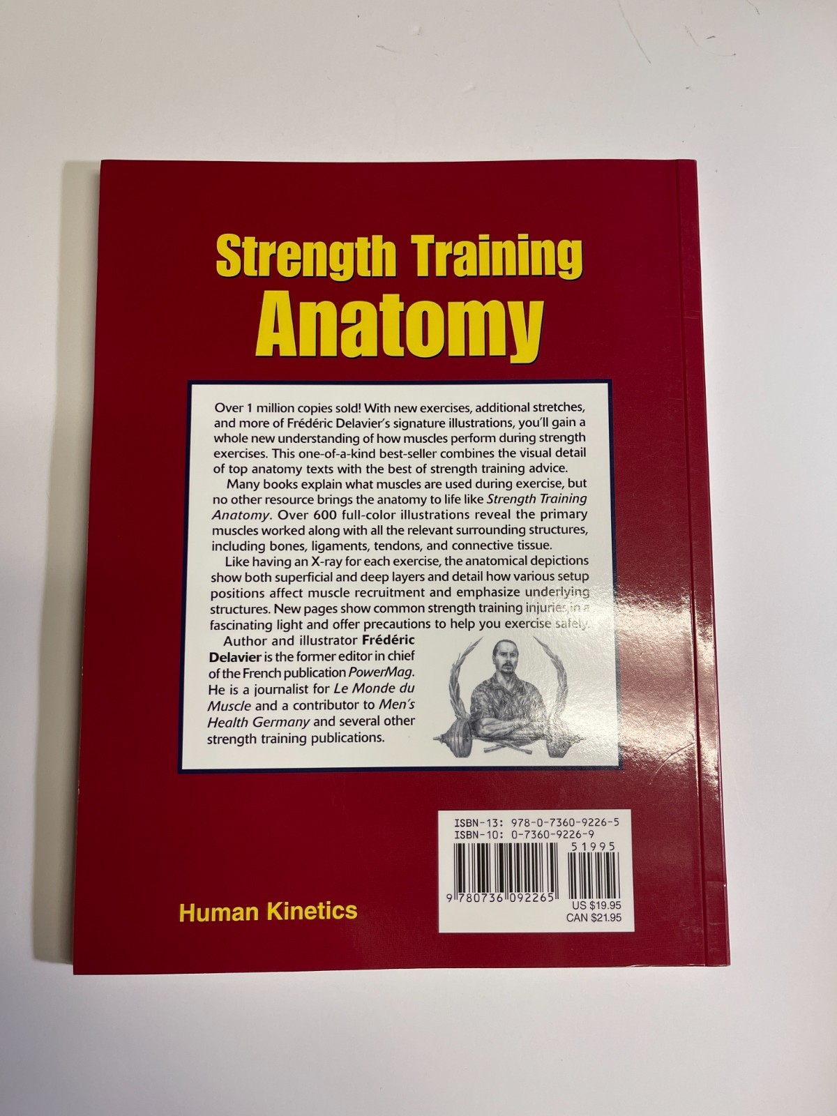 Anatomy Ser.: Strength Training Anatomy by Frederic Delavier (2010, Trade…