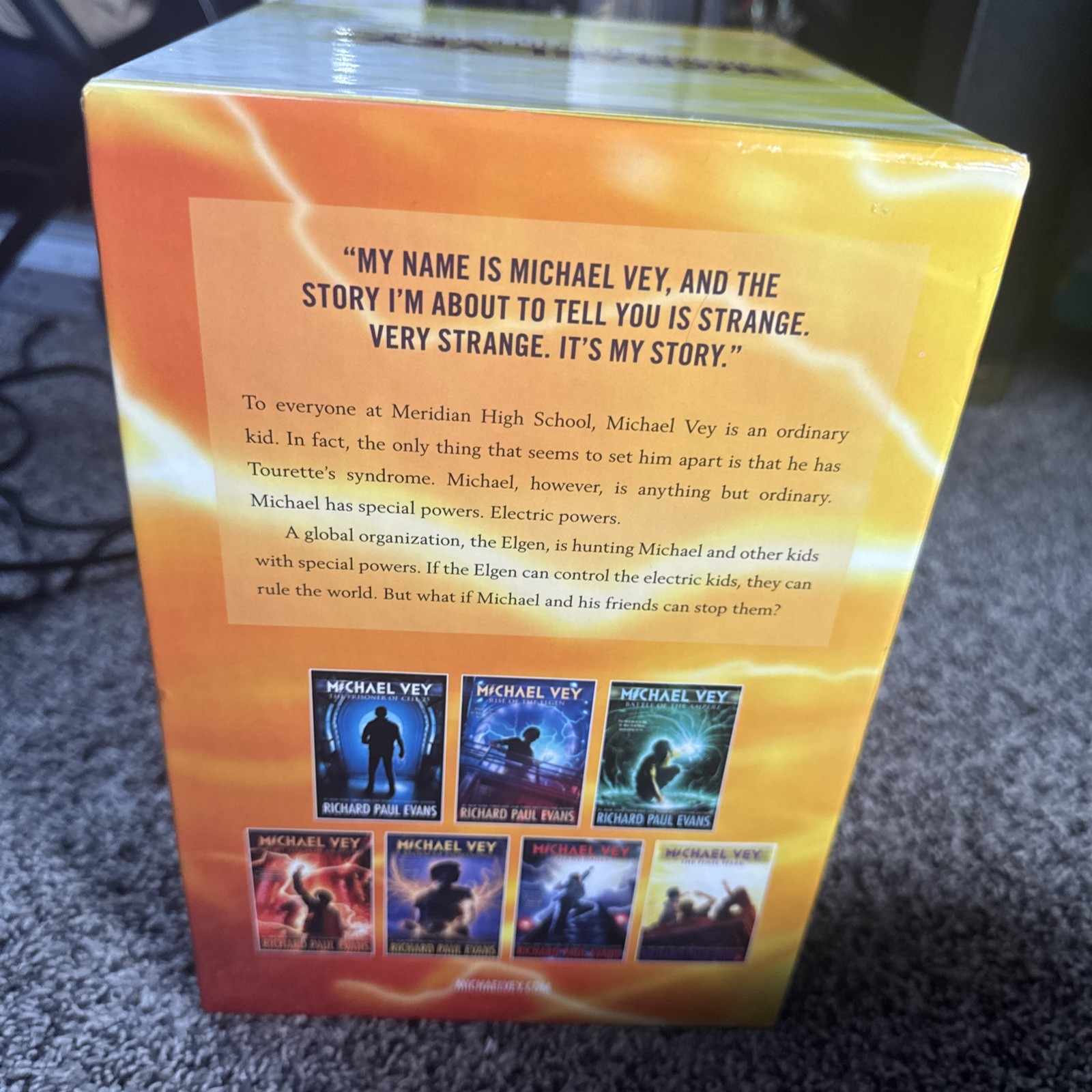 Michael Vey Shocking Collection Books 1-7 (Boxed Set) : Michael Vey, Michael Vey