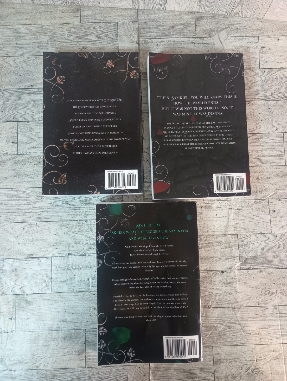 Gods & Monsters Series By Amber V. Nicole 3 Books Collection Set – Paperback