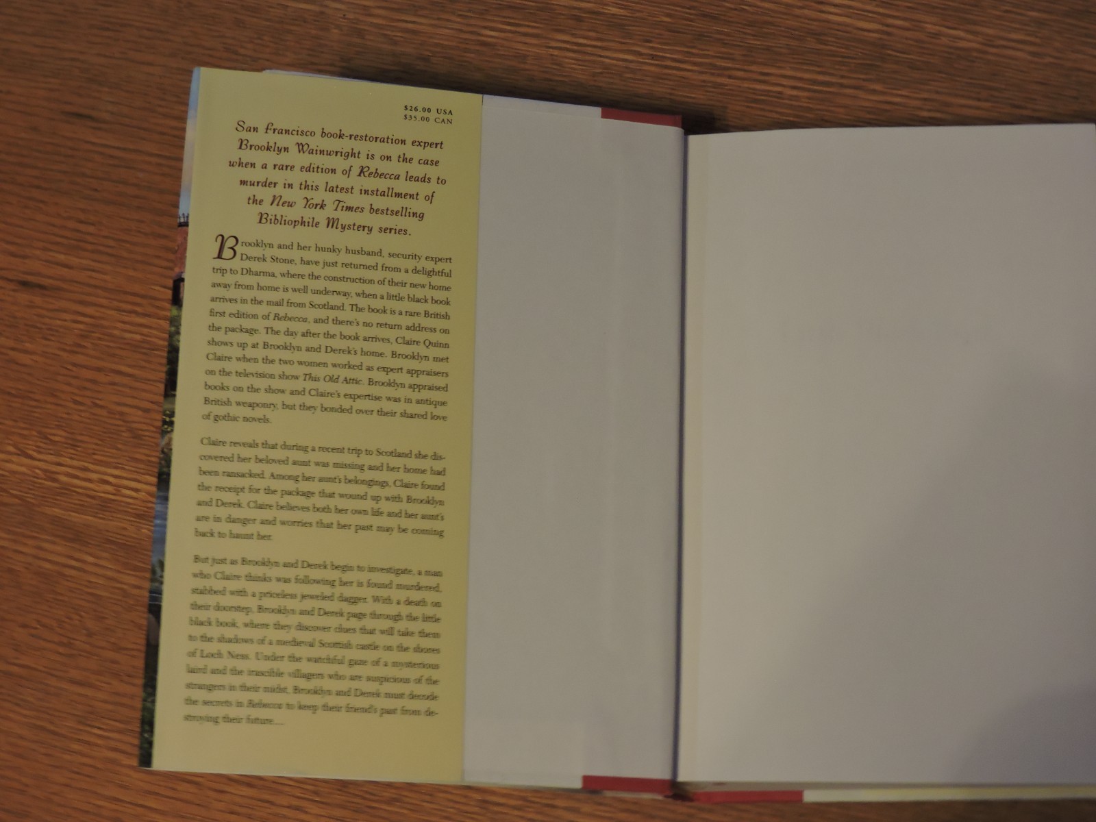Little Black Book by Kate Carlisle A Bibliophile Mystery Hardcover 374 pages