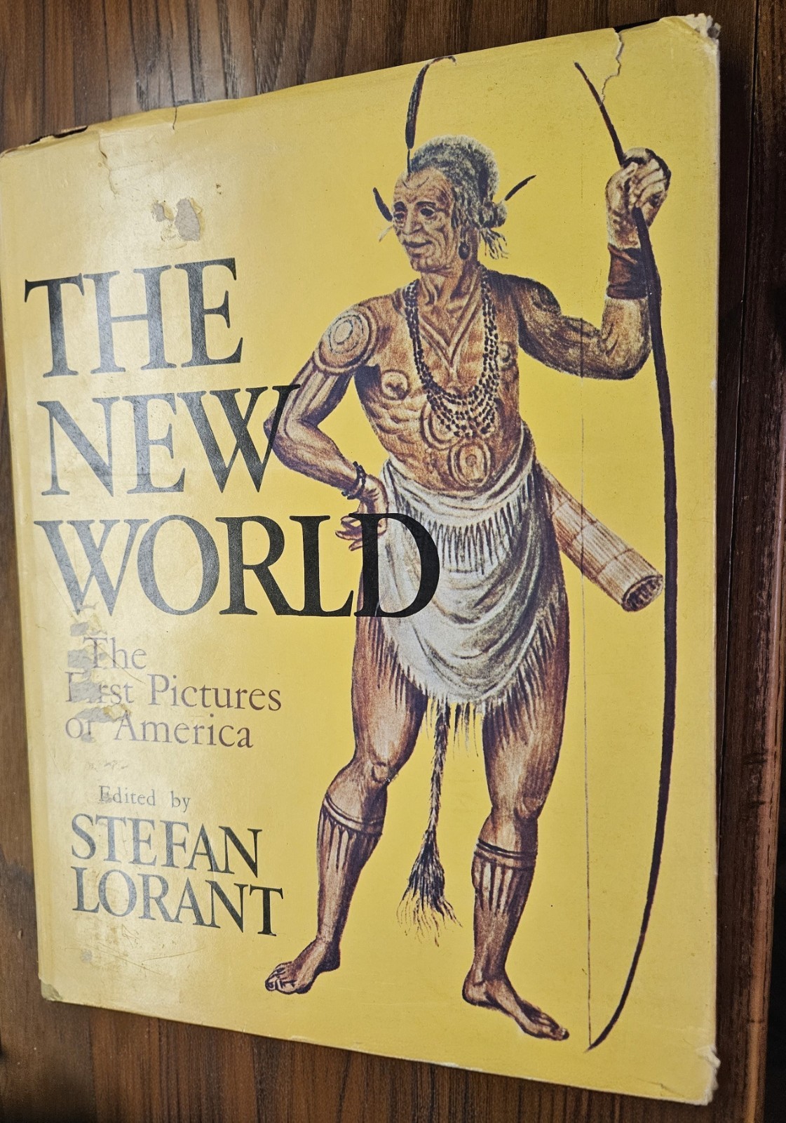 The New World: The First Pictures of America, Stefan Lorant 1965 Hardcover