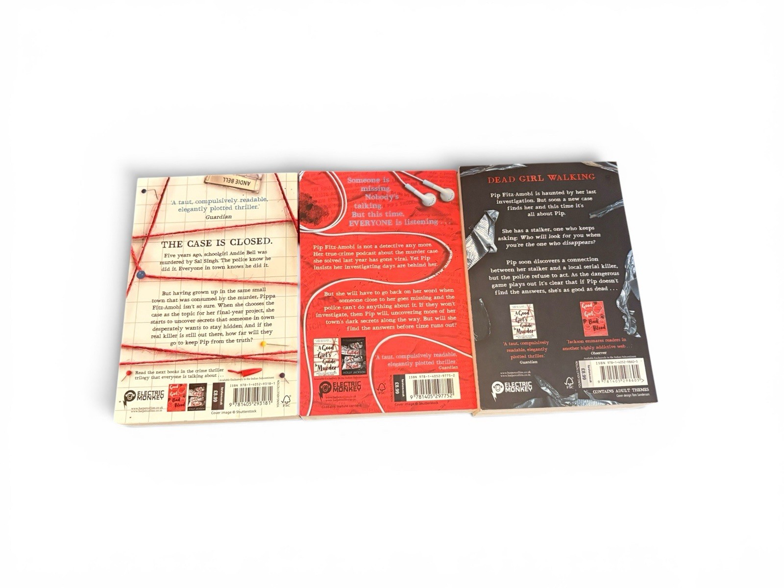 A Good Girl’s Guide to Murder: 3 Book Box Set Holly Jackson Bad Blood UK Edition