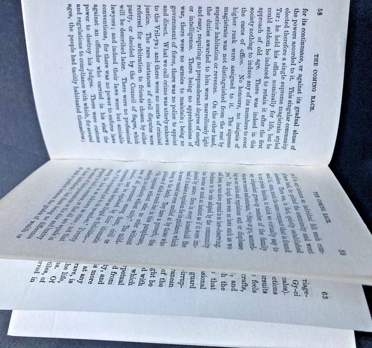 Vtg PB ’72 -VRIL The Power Of The Coming Race-Sir Bulwer Lytton-READ DESCRIPTION