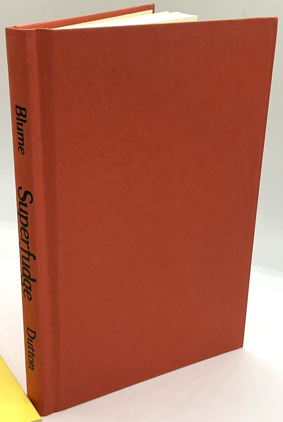 Vintage 1980 Judy Blume Super Fudge Hardcover Book Dust Jacket Doty HC DJ