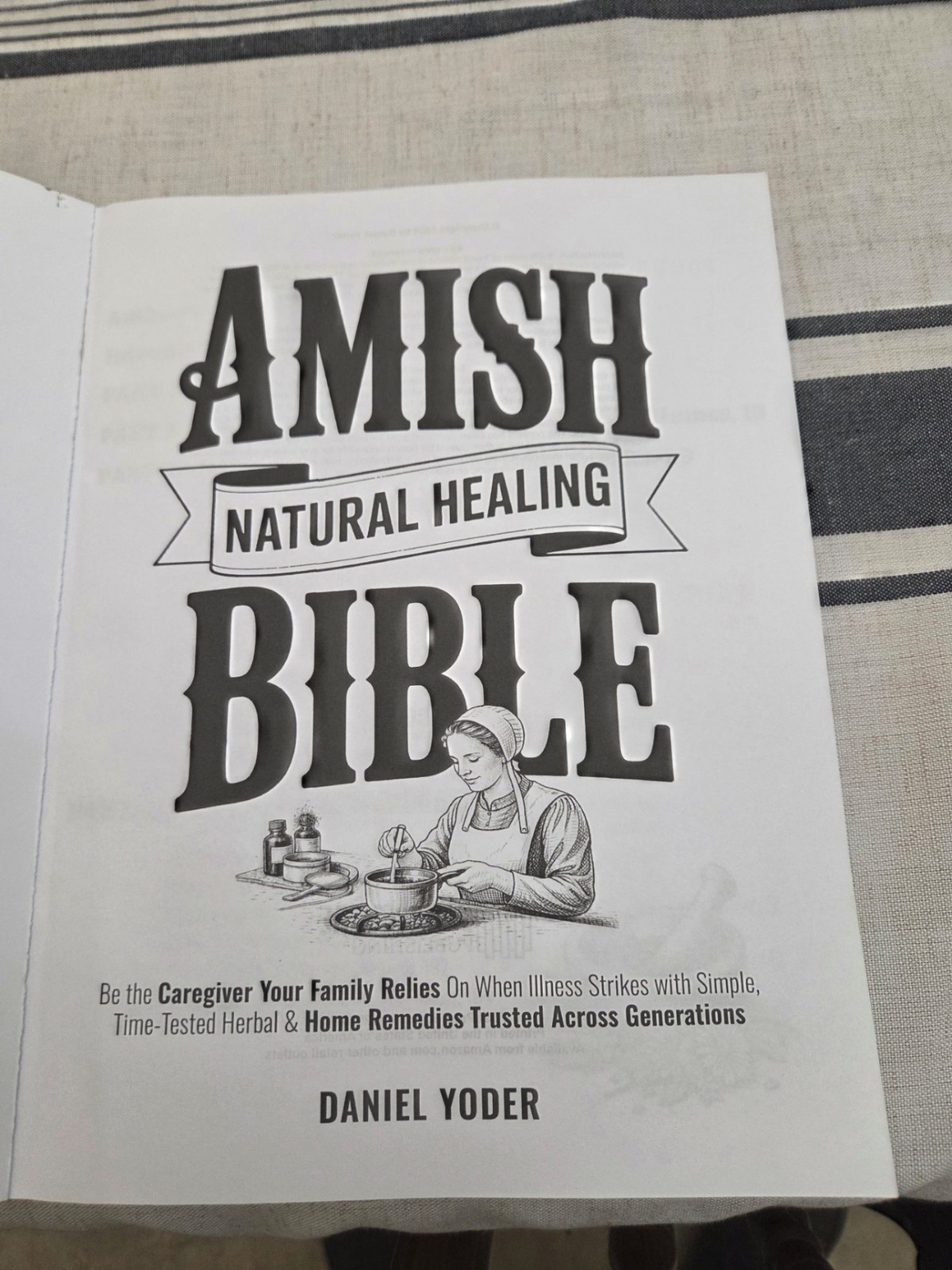 Amish Natural Healing Bible(2025 Trade Paper)-LIKE NEW/FAST SHIPPING