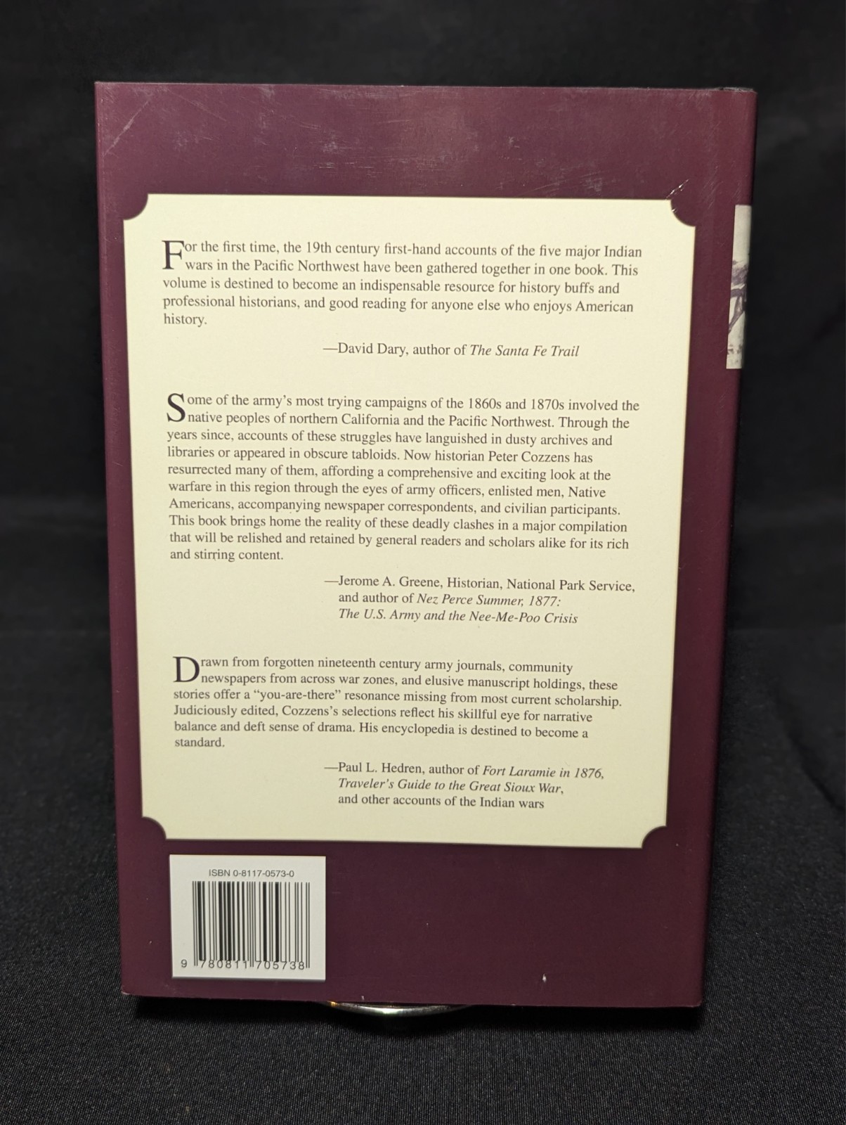 Eyewitnesses to the Indian Wars 1865-1890 Complete 5 Volume Set Peter Cozzens HC