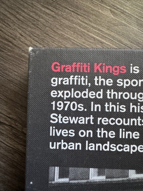 GRAFFITI KINGS NEW YORK CITY MASS TRANSIT ART OF THE 1970s | HARDCOVER