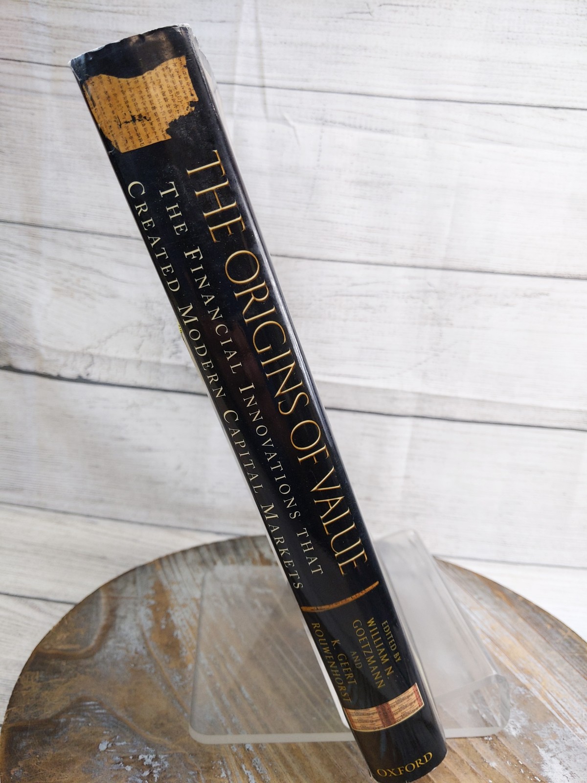 The Origins of Value: Innovations that Created Modern Capital Markets HCDJ