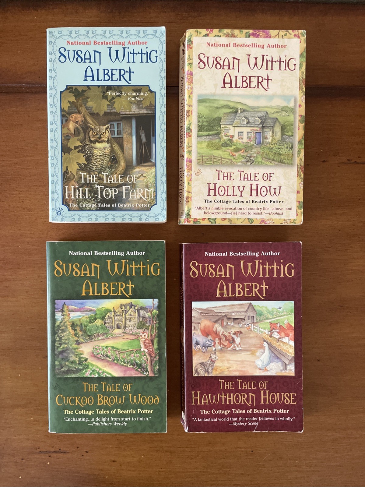 Susan Wittig Albert ‘Cottage Tales of Beatrix Potter’ Lot of 7 Books 1-7 PB
