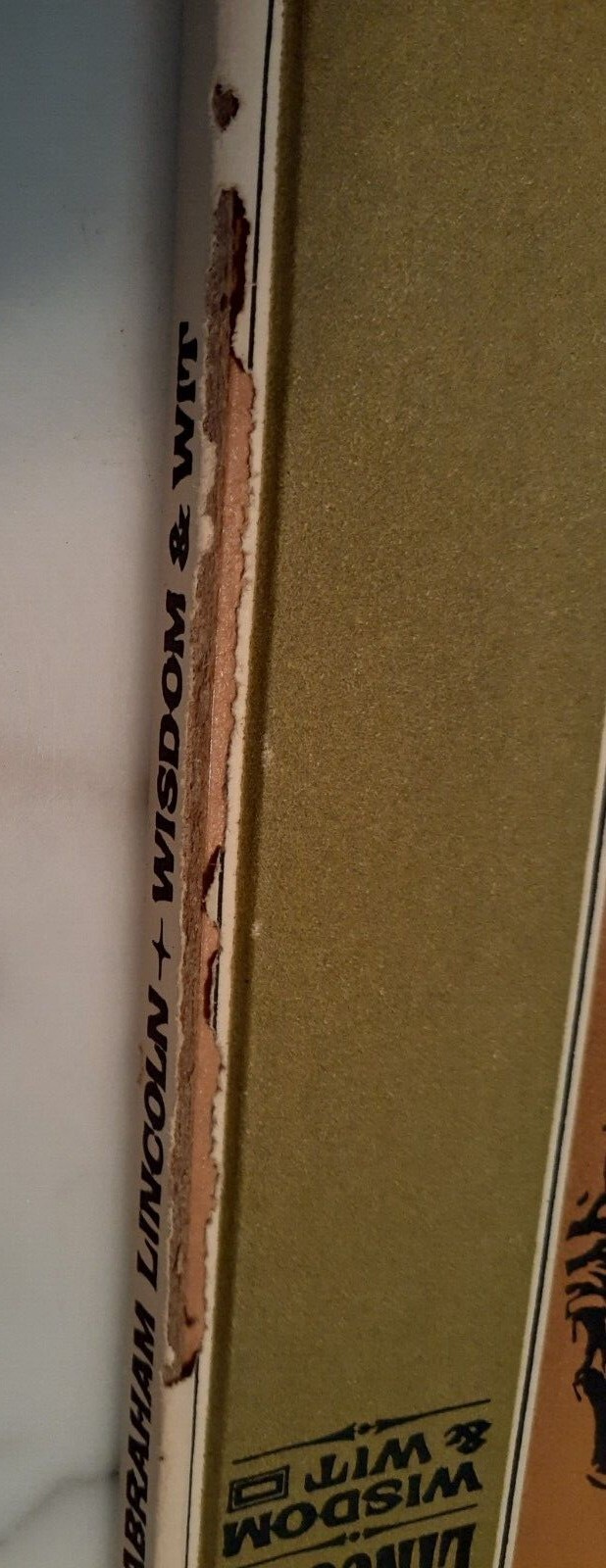 Abraham Lincoln ~ Wisdom & Wit VTG Book 1965 ~ 61 Pages