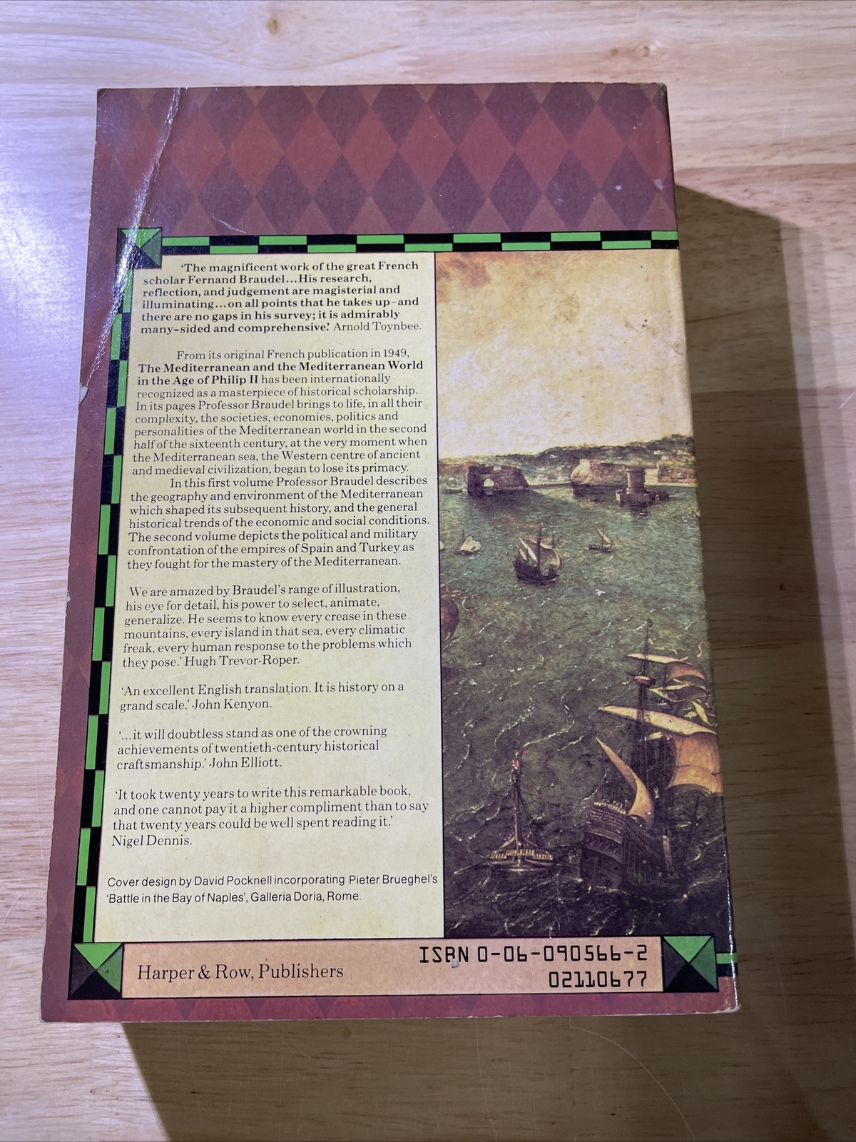 Fernand Braudel, The Mediterranean and the Mediterranean World.. vol I