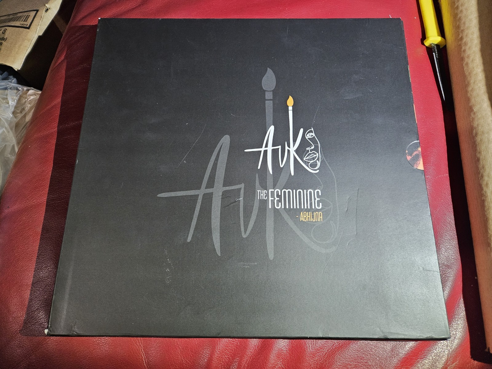 The Feminine | 13 x 13in coffee table book by artist Abhijna Vemuru Kasa – India