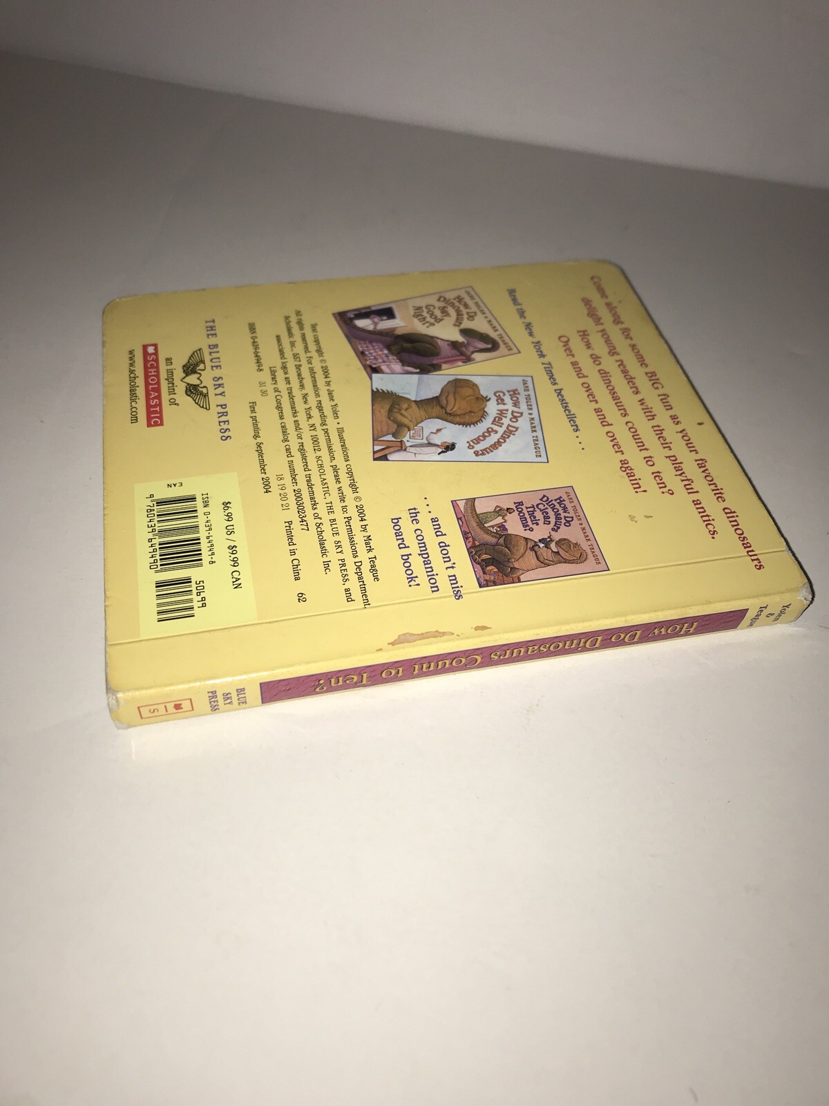How Do Dinosaurs Count To Ten? , Board book , Yolen, Jane
