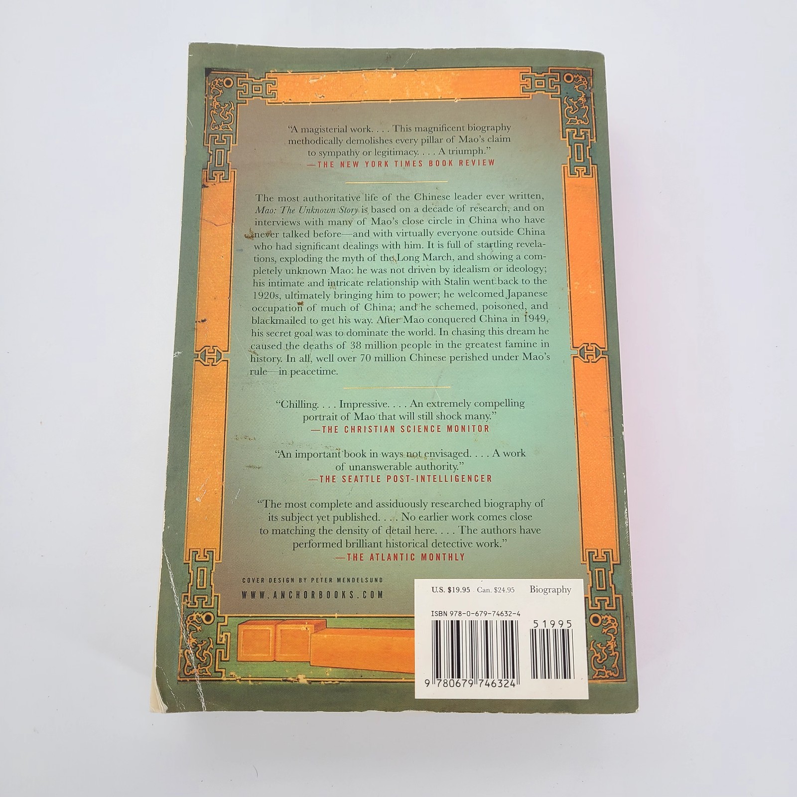 Mao : The Unknown Story by Jung Chang and Jon Halliday (2006, Trade Paperback)