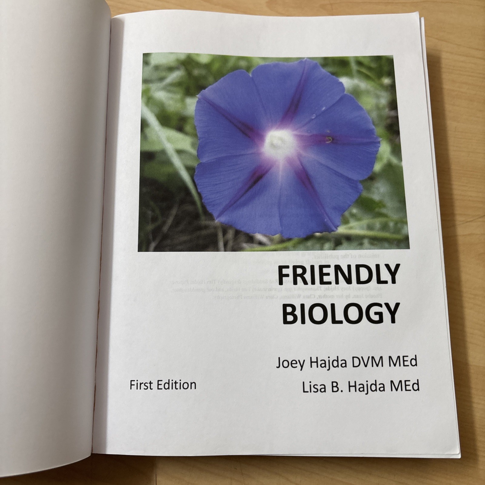Friendly Biology Secular Ver Joey Lisa Hajda Textbook + Lesson Tests Answer Keys