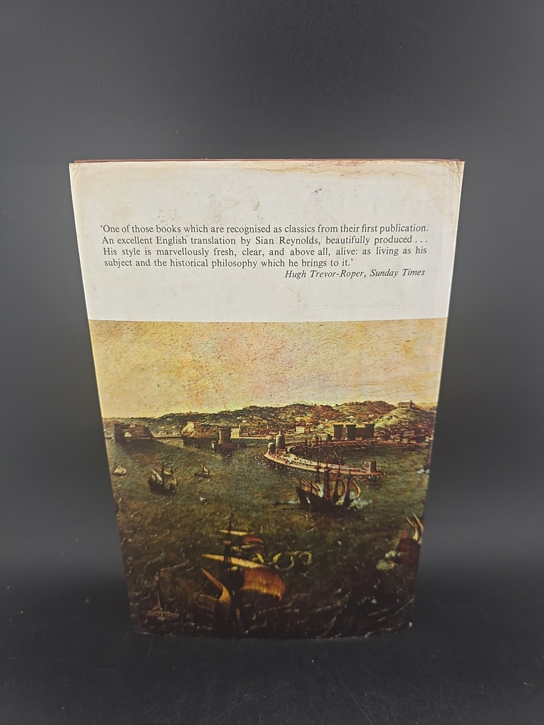 Braudel Mediterranean Age Philip II Vol 1 2 HC 1973 Set History VG