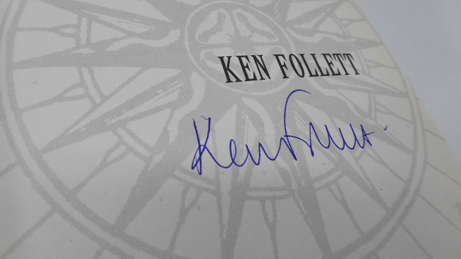 *SIGNED* A Place Called Freedom by Ken Follet (Hardcover, 1995)
