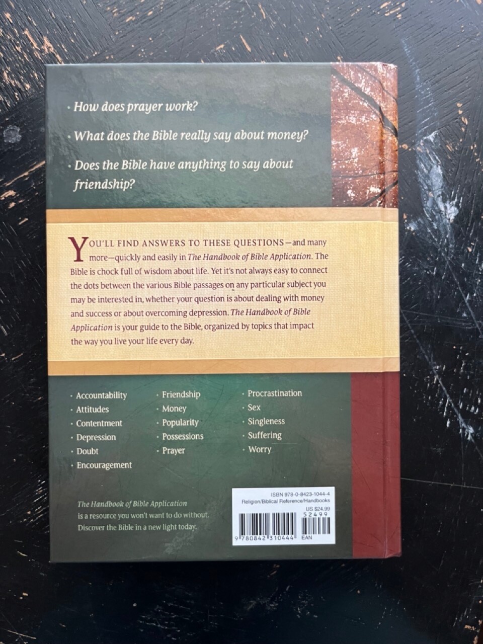 Life Application Reference Ser.: The Handbook of Bible Application by Neil S….