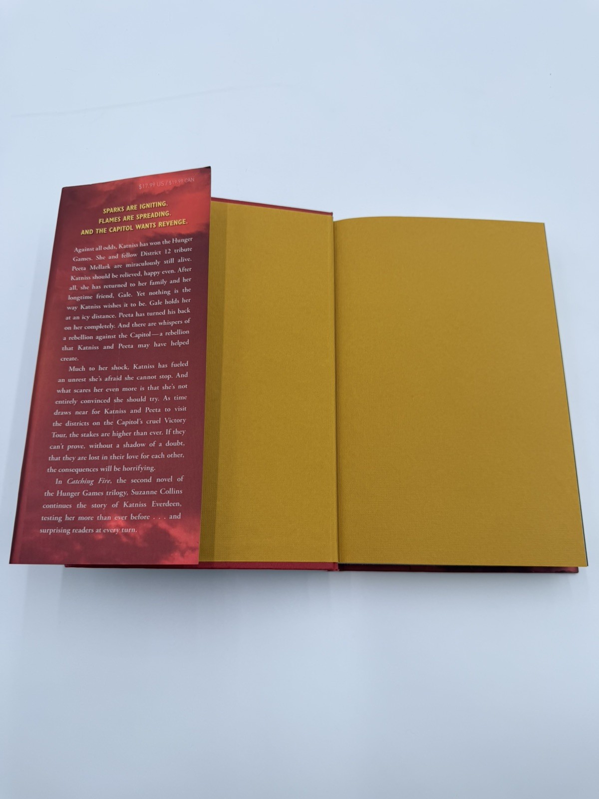 Catching Fire Hardcover 1st Edition First Printing 2009 By Suzanne Collins