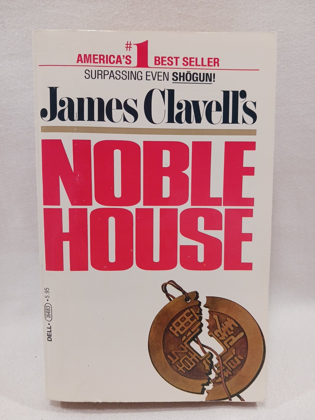 Shogun PB Book Lot James Clavell Noble House Whirlwind King Rat The Asian Saga