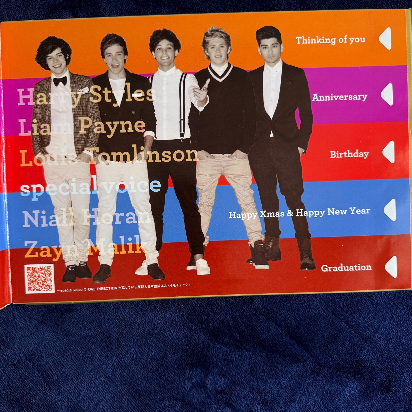 Holy Grail One Direction 1:One Talking Photo Book Japan Limited 2013 NEW Tested