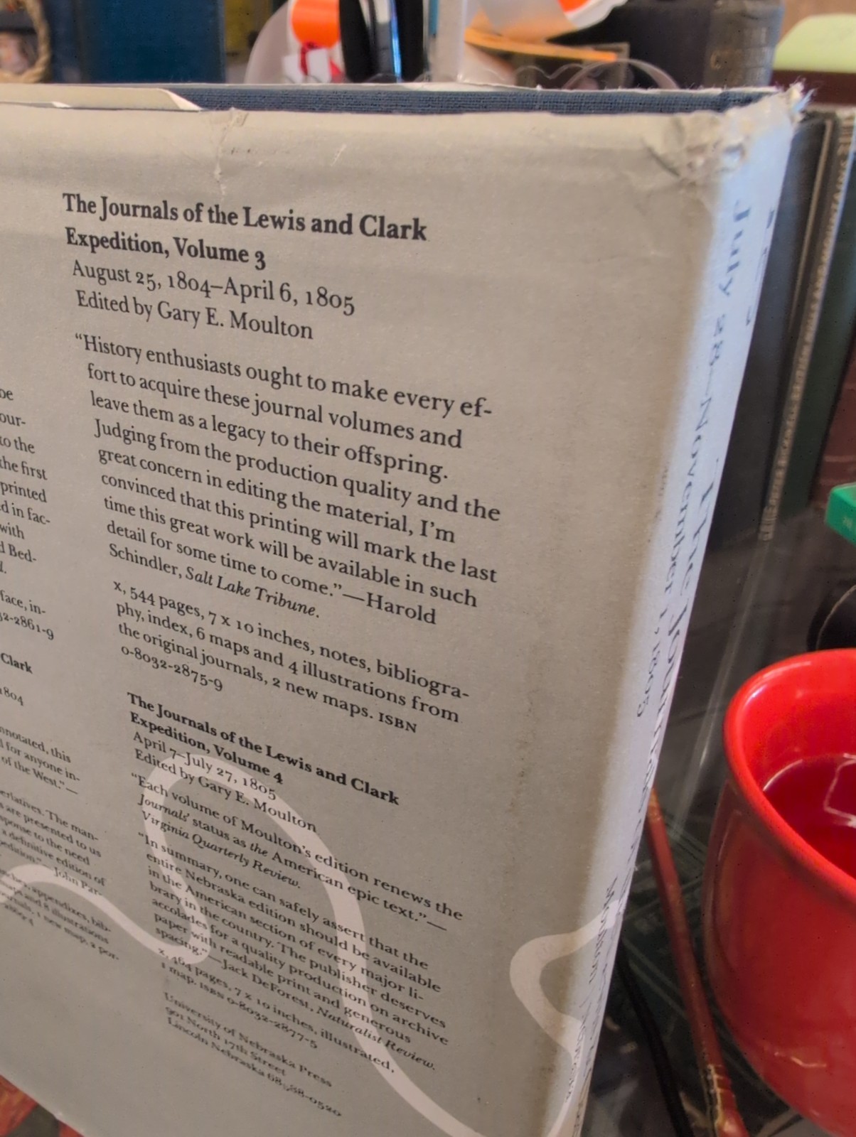 Gary E Moulton Journals of the Lewis & Clark Expedition Vol 5 HB/DJ 2nd printing