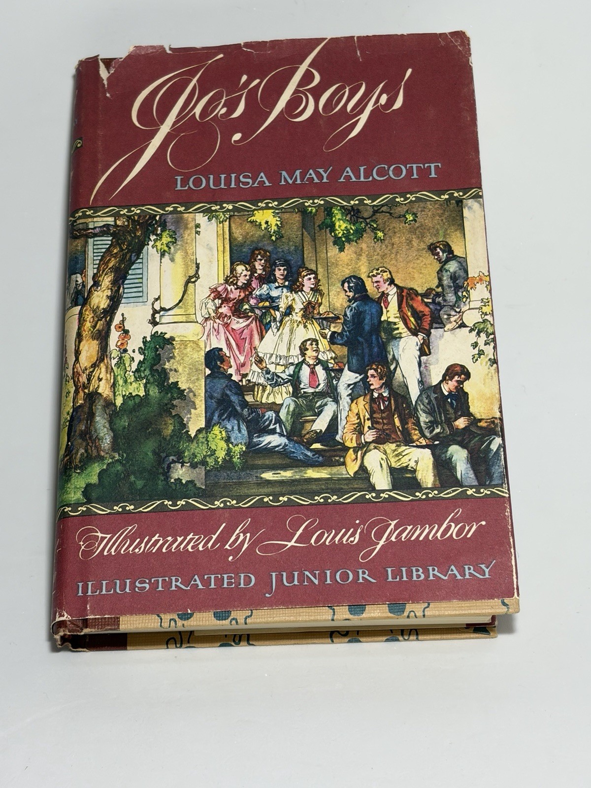 Jo’s Boys Louisa May Alcott 1977 Grosset Dunlap HC DJ Illustrated